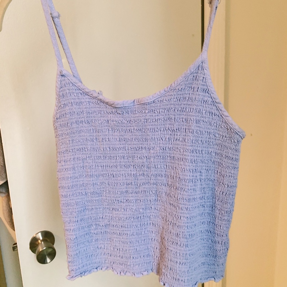 Baby blue summer tank